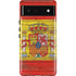 Spain Flag Dark Wood Pixel Cases